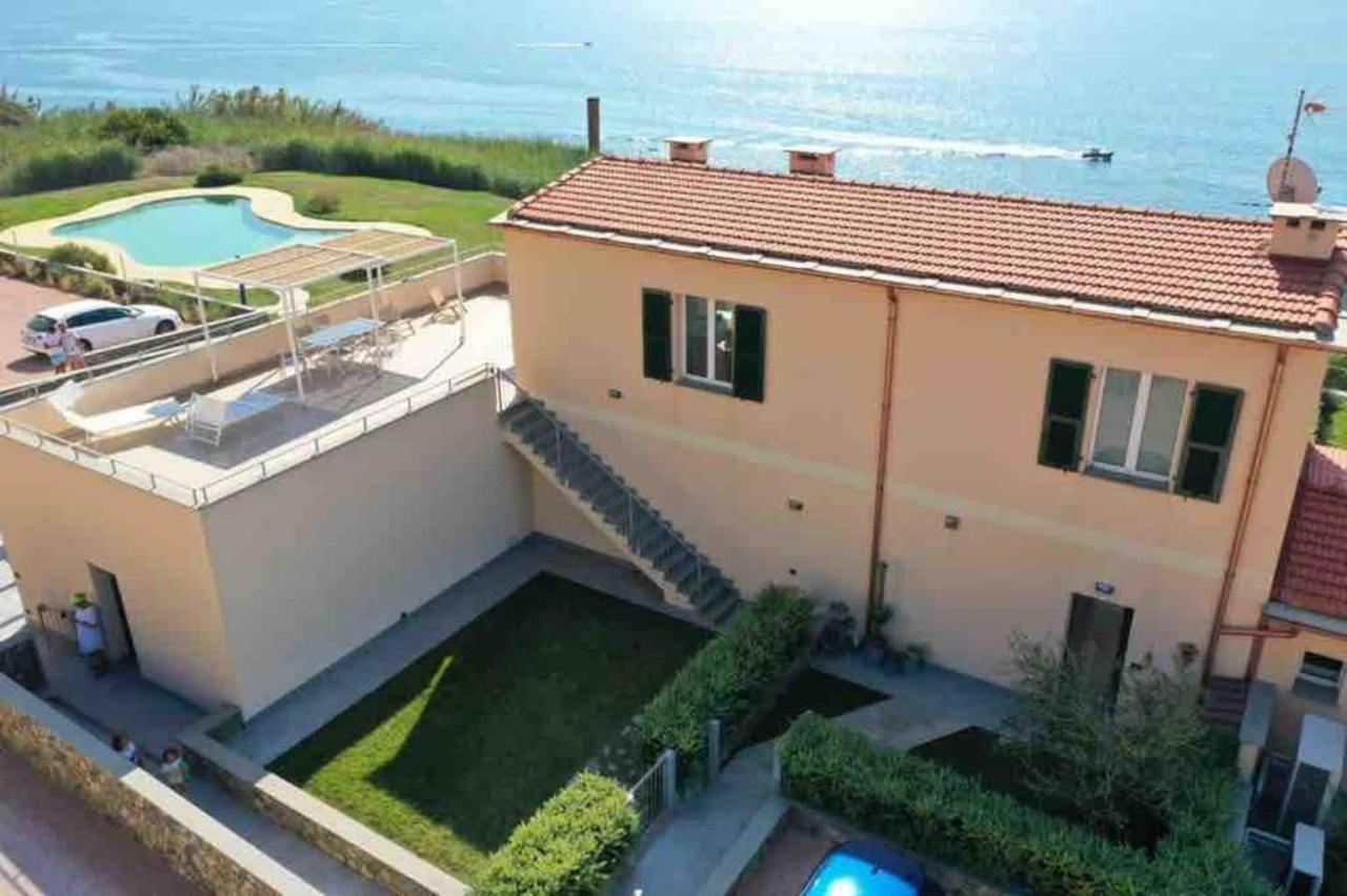 Incanto Sul Mare Con Enorme Terrazza E Piscina Cervo Extérieur photo